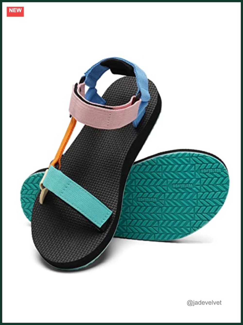 Womens Hiking Sandals with Arch Support Webbing Outdoor Water Sandals for